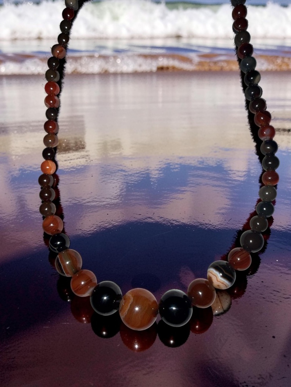 Gradient Agate Necklace
